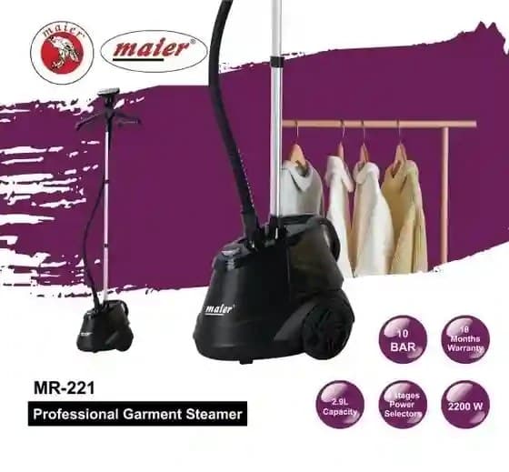 اتو بخار ایستاده مایر مدل MR221 ظرفیت ۲.۹ لیتر — تصویر ۴