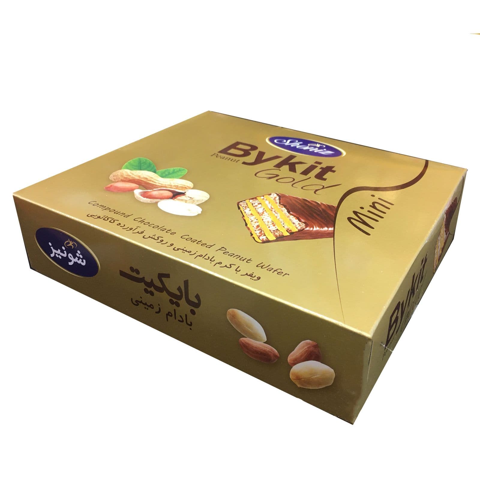 مینی ویفر روکشدار بایکیت شونیز ۵۰۰ گرم- باکس ۳ عددی — تصویر ۶
