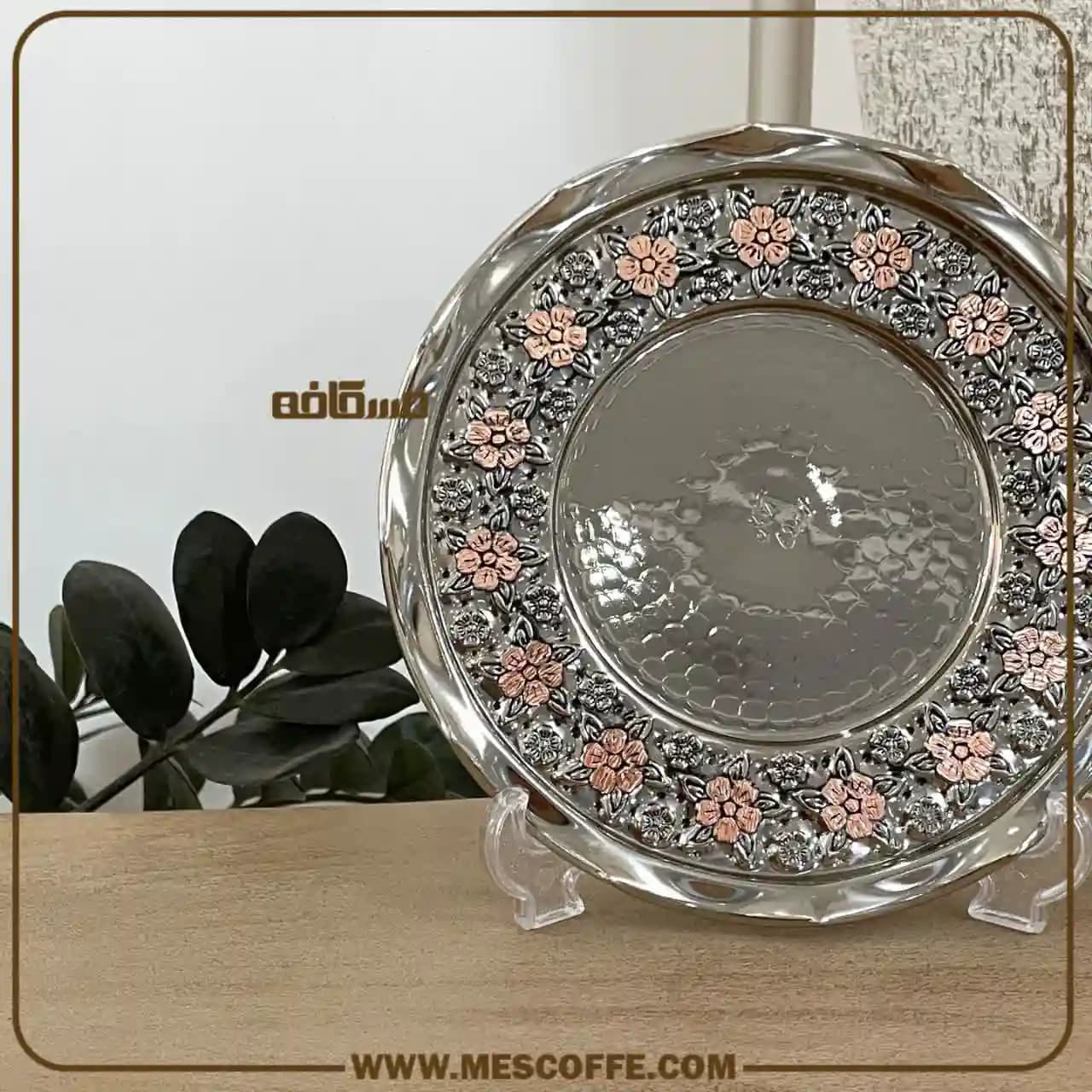 پیش دستی مسی الماستراش — تصویر ۲
