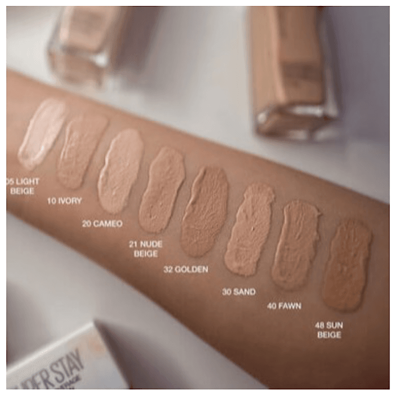 کرم پودر ۳۰ ساعته سوپر استی میبلین | Maybelline Super Stay 30H Foundation — تصویر ۳