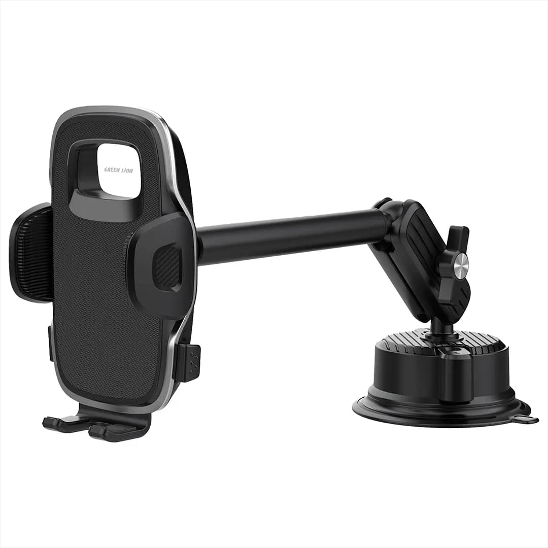 هولدر موبایل GX-38 گرین لاین(GNGX38SPHLBK)Green Lion GX-38 Suction Phone Holder – Black — تصویر ۳