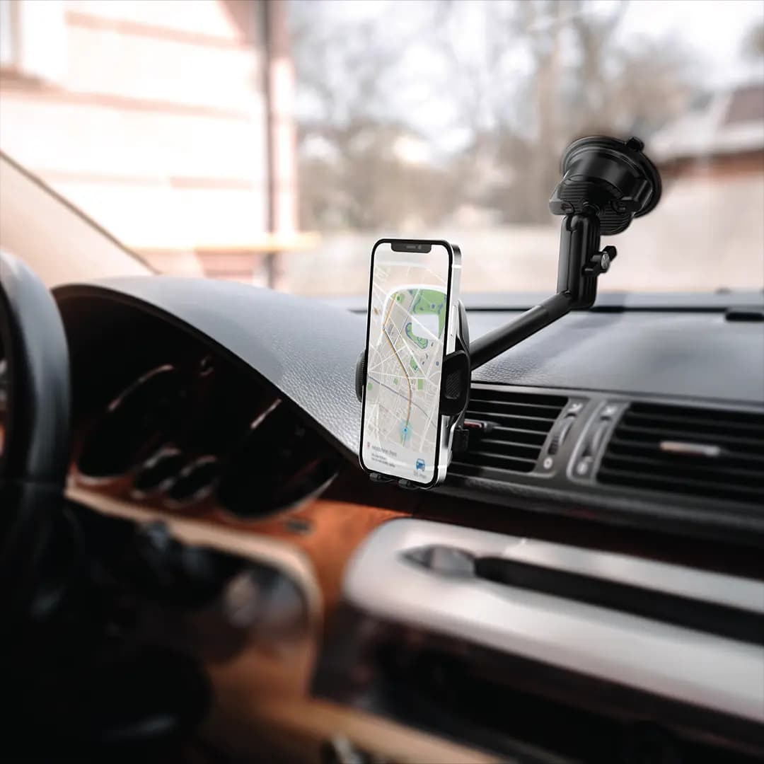 هولدر موبایل GX-38 گرین لاین(GNGX38SPHLBK)Green Lion GX-38 Suction Phone Holder – Black — تصویر ۵