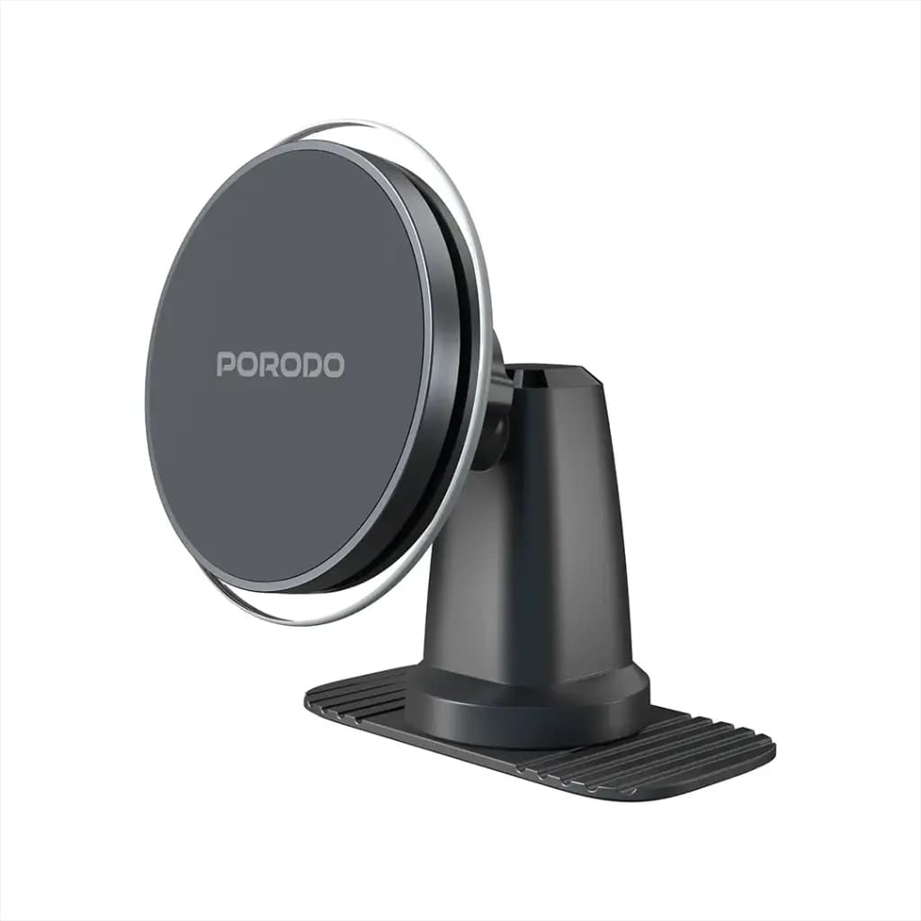 هولدر مگسیف دو منظوره پرودو(PD-HSM19)Porodo Magsafe Magnetic Air Vent & Dash Mount – Black