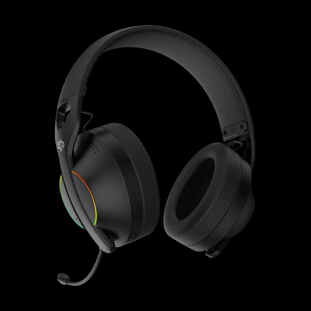 هدست گیمینگ PDX421 پرودو گیمینگ(PDX421)Porodo Gaming Triple-Mode Gaming Headphone – Black — تصویر ۸