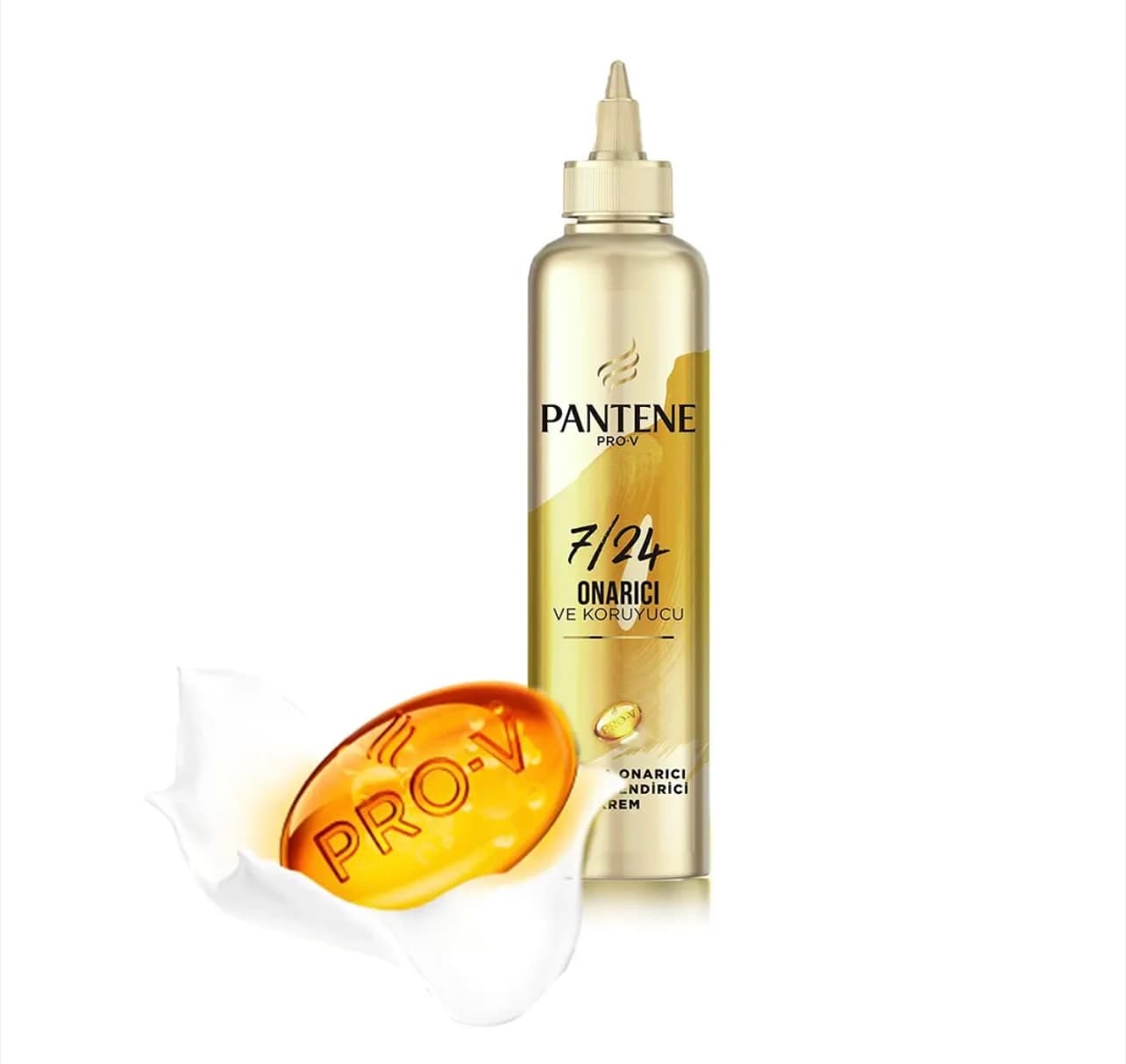 ماسک موی بعد حمام موشکی طلایی پنتنPANTENE مدل Onarici حجم 300 میل — تصویر ۳