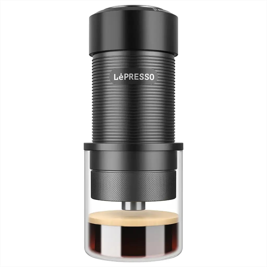 اسپرسوساز دستی قابل حمل لپرسو(LPRJPCMBK)Lepresso Hand Press Espresso Maker – Black — تصویر ۸