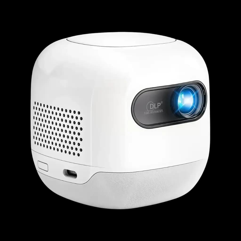 مینی ویدئو پروژکتور قابل حمل پاورولوژی(PWMPM2WH)Powerology Mini Beam Portable Projector – White — تصویر ۵