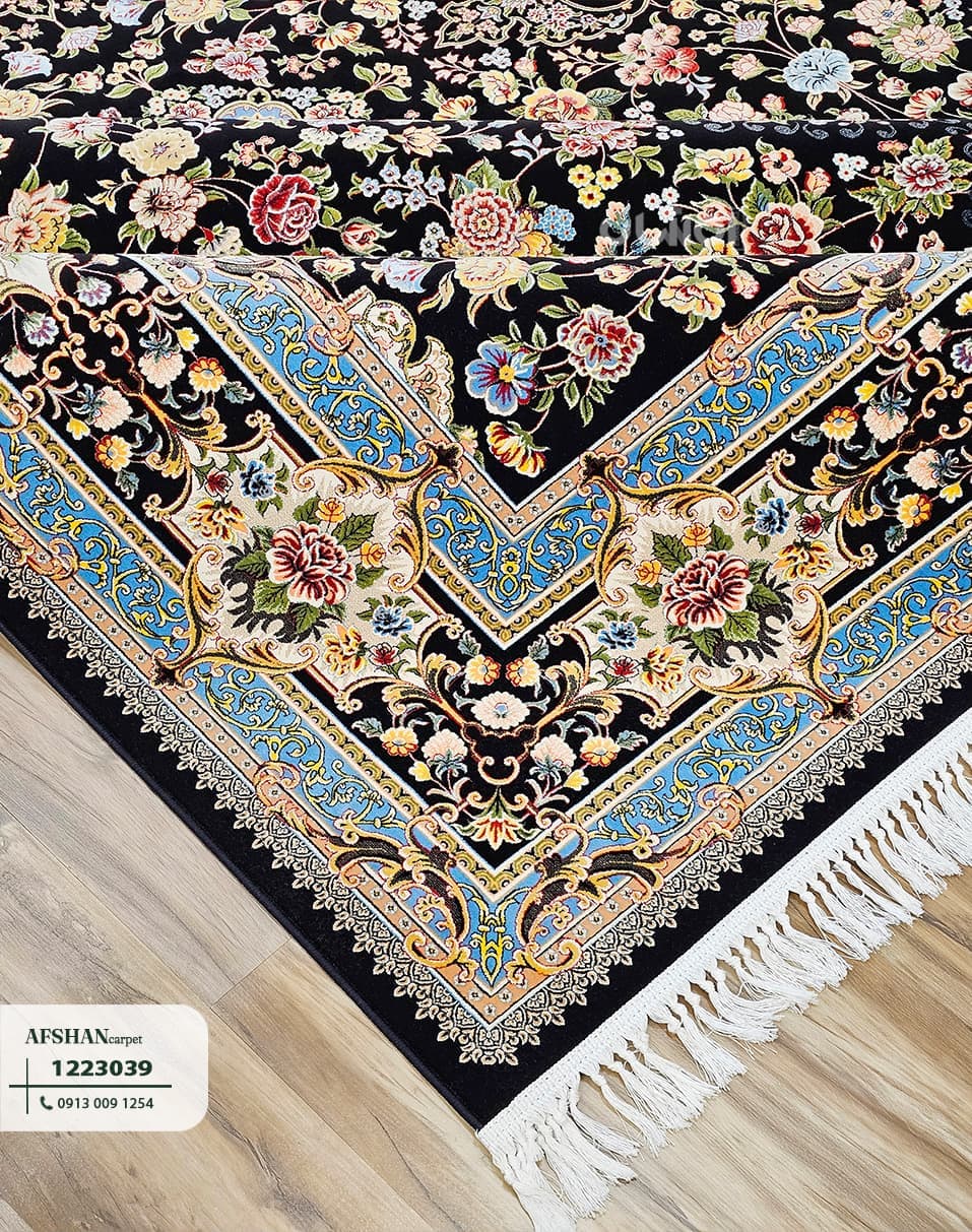 فرش 1200 شانه آکرلیک طرح کیمیا سعادت کد 1223039 آریا — تصویر ۵