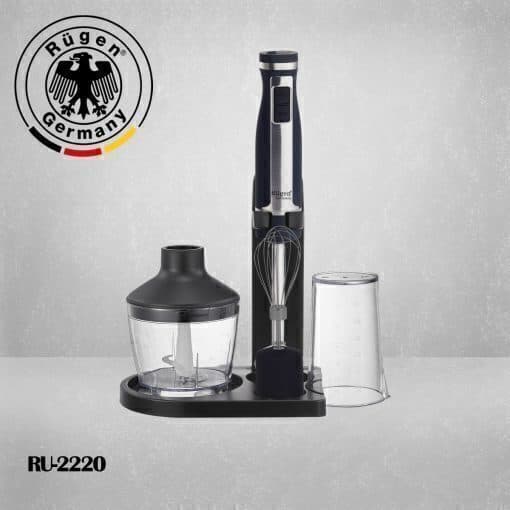 گوشت کوب سه کاره روگن مدل RU-2220 با توان 1100 وات و قابلیت تنظیم سرعت
