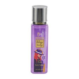 بادی اسپلش شاین دار زنانه مردیت مدل Lalique Amethyst حجم 250 میلی لیتر — تصویر ۴