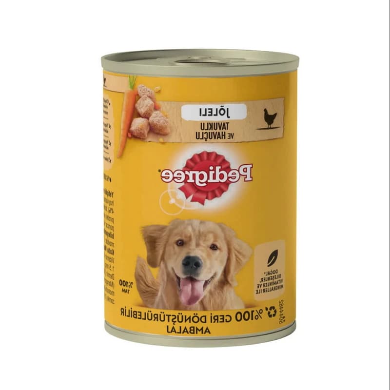 کنسرو سگ پدیگری طعم گوشت مرغ Pedigree Chicken وزن 400 گرم — تصویر ۲