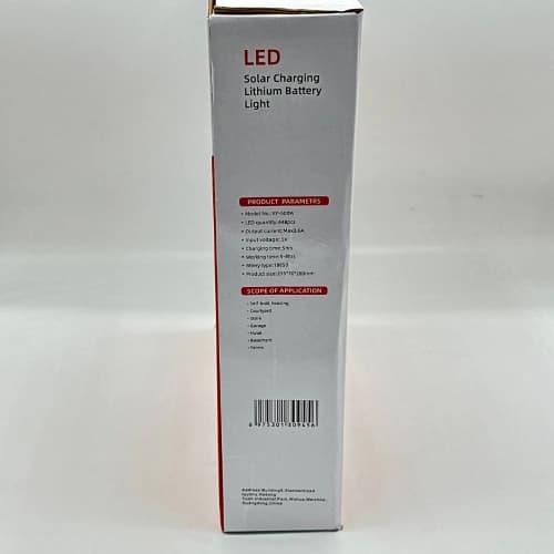پروژکتور ۵۰۰ وات شارژی خورشیدی مدل ky-500 — تصویر ۱۲
