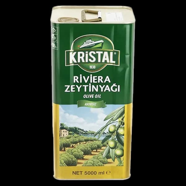 روغن زیتون بکر بدون بو 5لیتری کریستال — تصویر ۲