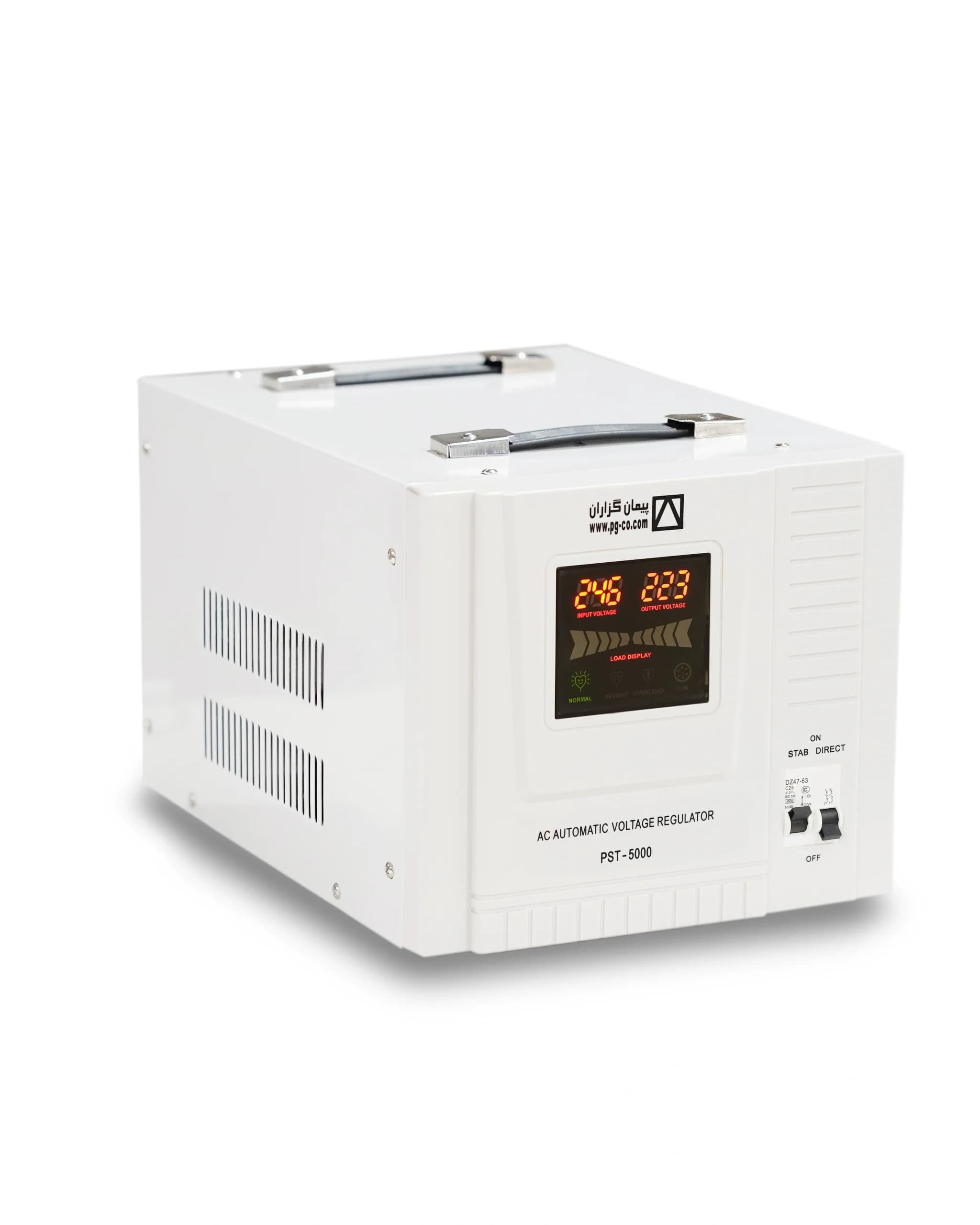 استابلایزر سروو موتور 5kva مدل PST مخصوص کاربری های حساس