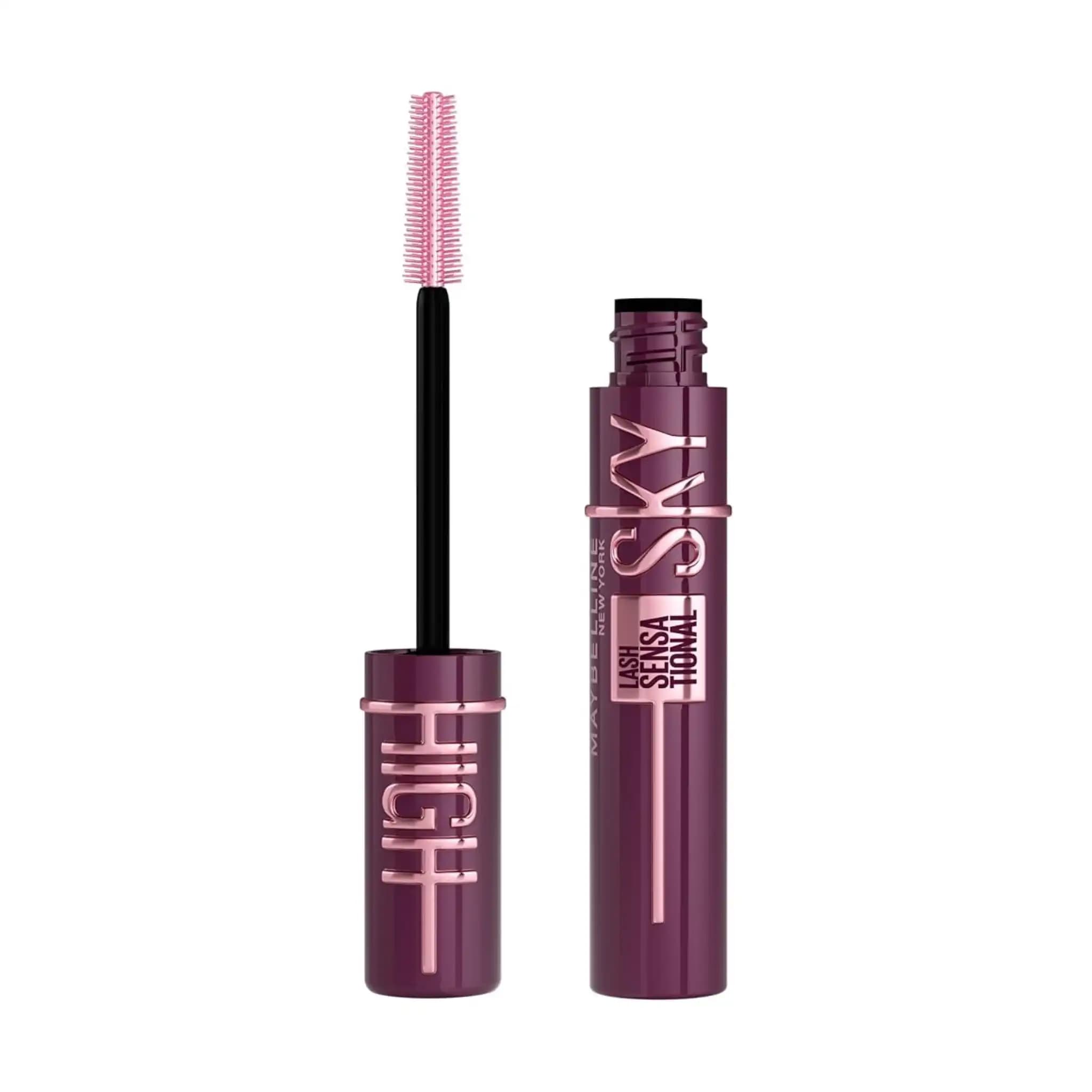 ریمل زرشکی میبلین اسکای های Maybelline Sky High Burgundy