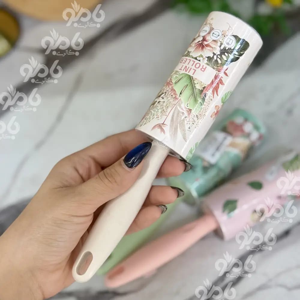 پرزگیر تکی رولی گلدار اعلا L81 — تصویر ۲
