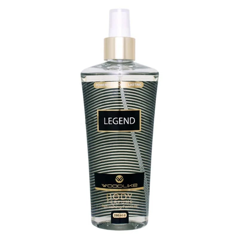 بادی اسپلش مردانه وودلایک مدل Legend حجم 250 میلی لیتر — تصویر ۲