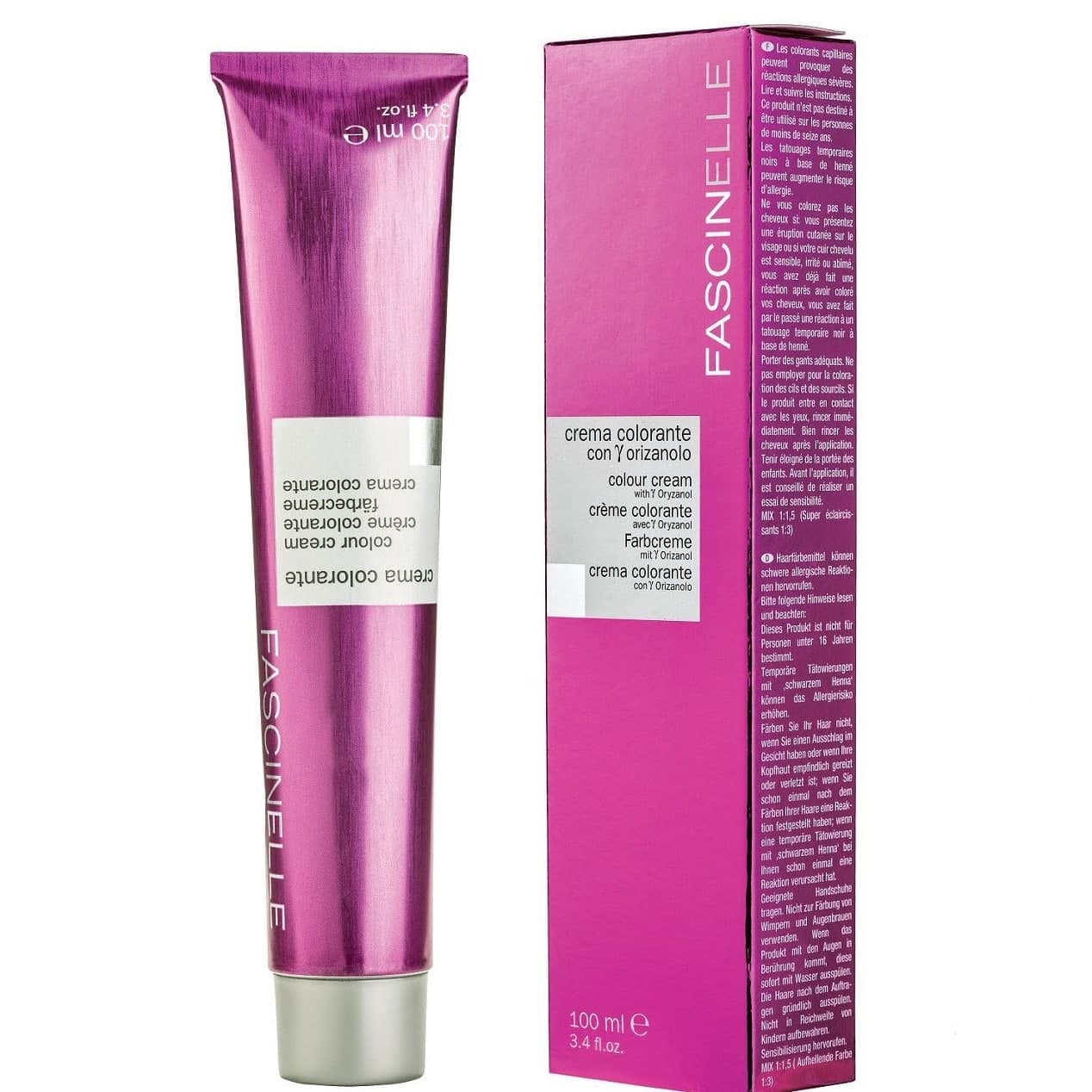 رنگ مو فشینلی بلوند دودی روشن (8.1) Light Ash Blonde Fascinelle — تصویر ۴