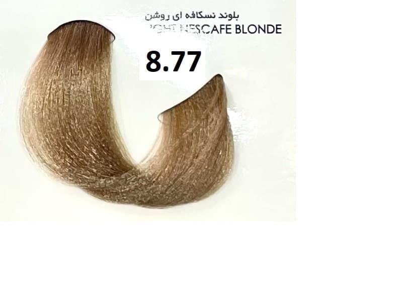رنگ مو بدون آمونیاک پیکشن بلوند نسکافه ای روشن (8.77) Light Nescafe Blonde — تصویر ۴