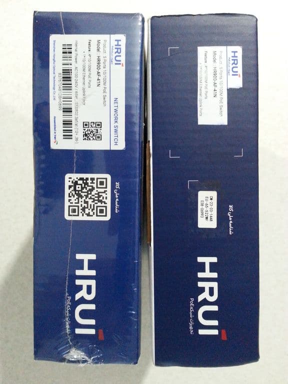 سوئیچ 4 پورت PoE اچ ار یو آی مدل SW HR900-AF-41N — تصویر ۶