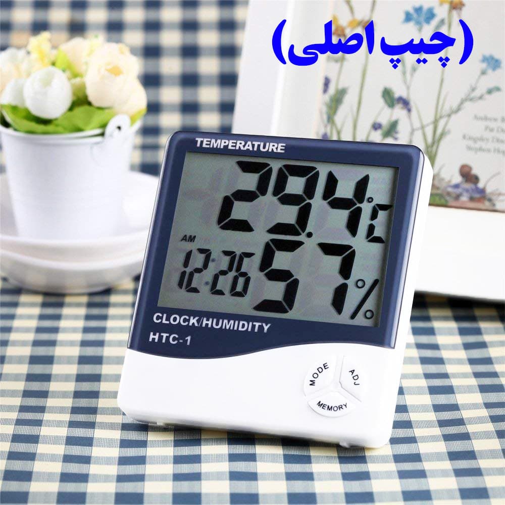 دماسنج و رطوبت سنج و ساعت (چیپ اصلی) — تصویر ۵