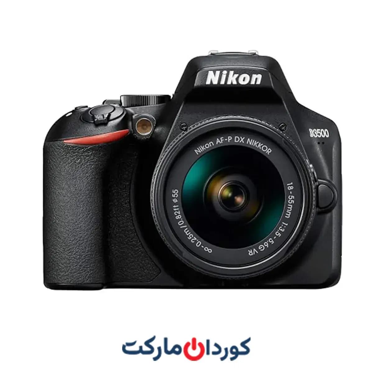 دوربین دیجیتال نیکون NIKON مدل D3500 به همراه لنز 18-55 میلی متر VR AF-P همراه با کیف و سه پایه در حد نو — تصویر ۴