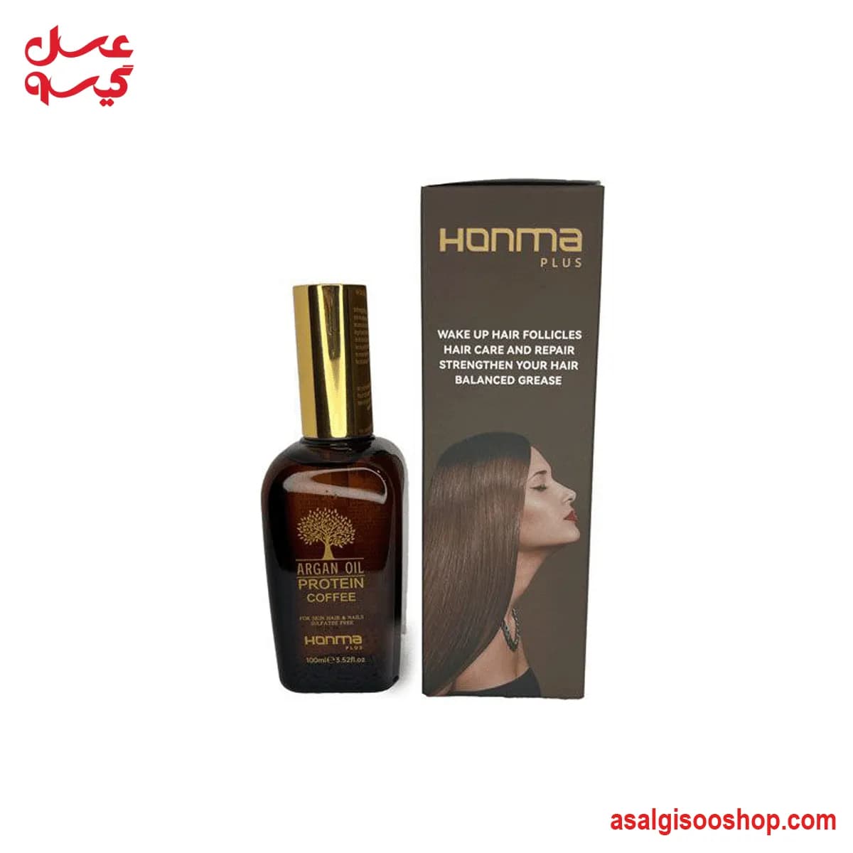 روغن آرگان هونما پلاس | HONMA Plus Argan Oil Hair Serum | کد 3136 — تصویر ۲