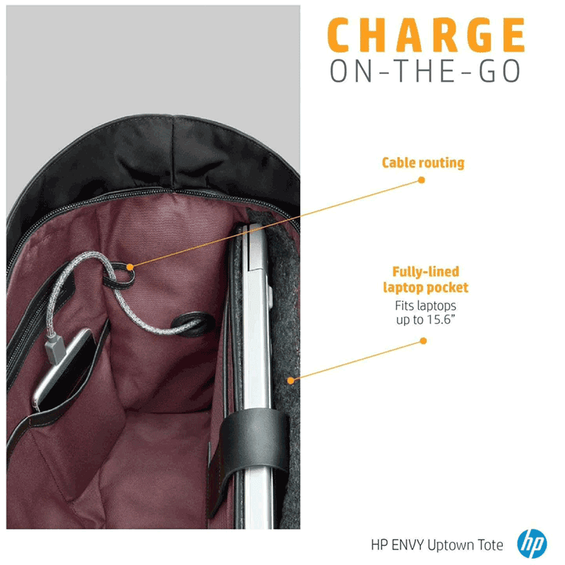کیف زنانه برند HP مدل Envy tote سایز بزرگ — تصویر ۶