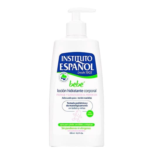 لوسیون مرطوبکننده بدن کودک آبرسان Hydrating Body Lotion اینستیتوتو اسپانول 300ml — تصویر ۲