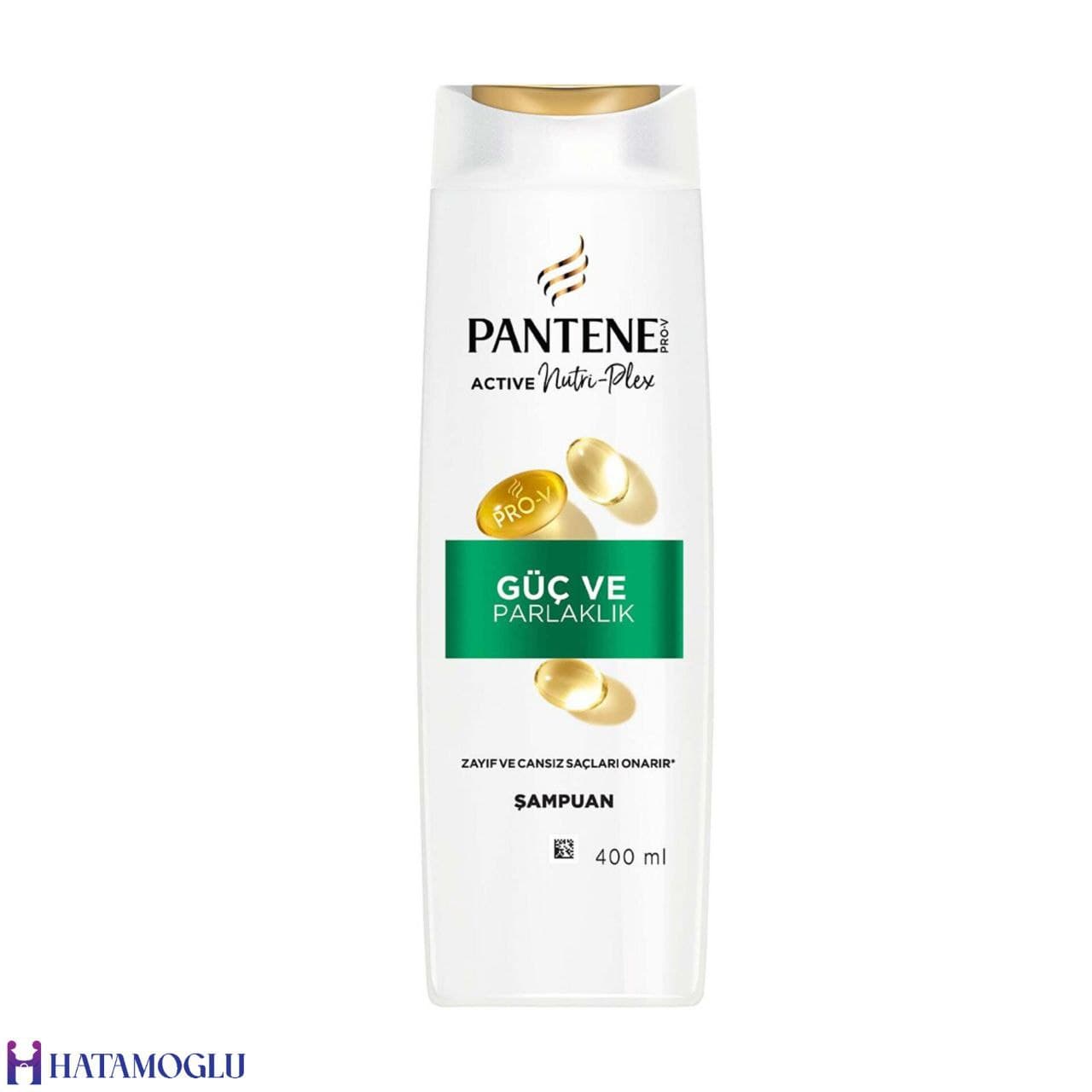 شامپو پنتن تقویت و درخشندگی Güç ve Parlaklık حجم 400 میل | Pantene Strength & Shine 3 in 1 — تصویر ۲