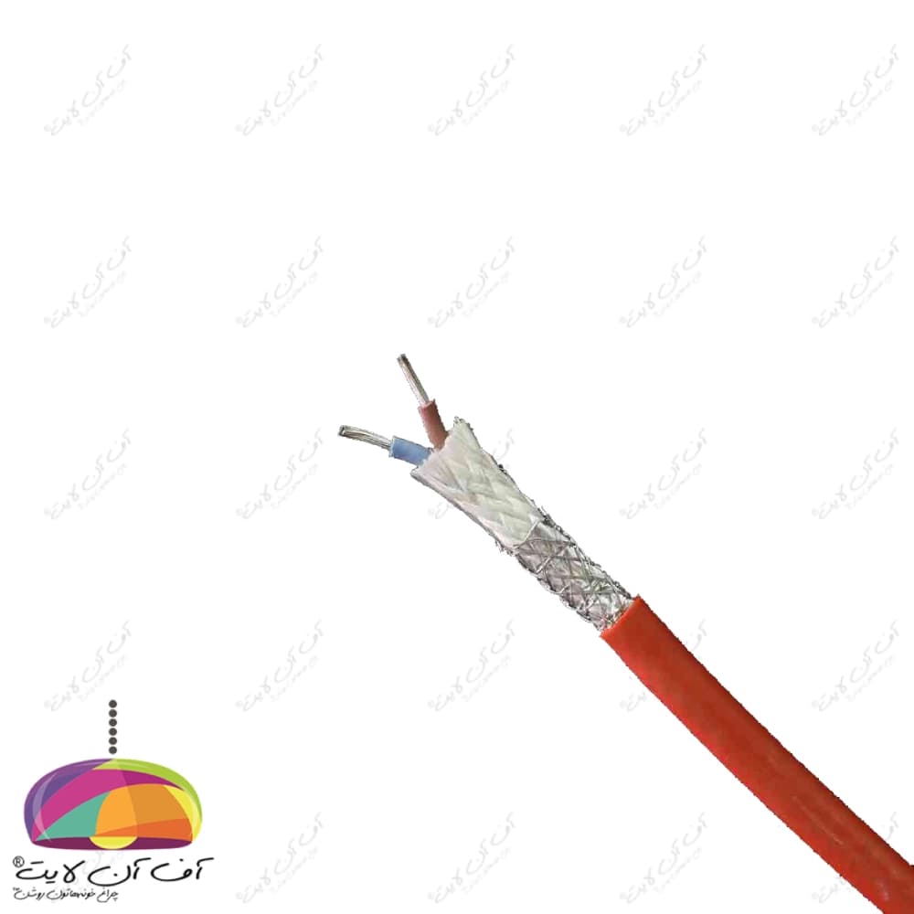 کابل 2.5×2 ضد حریق افشان شیلددار یاقوت — تصویر ۲
