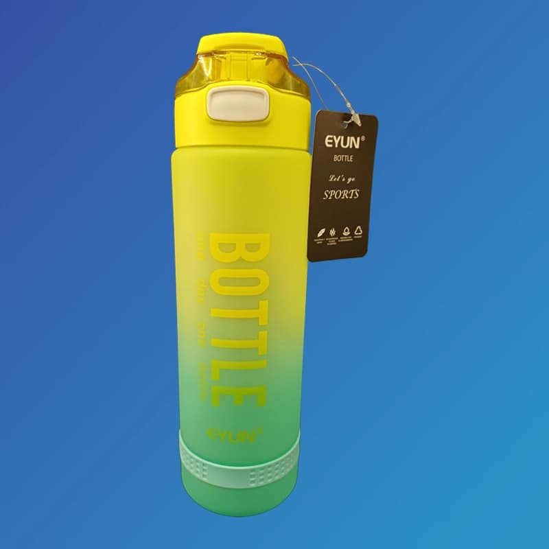قمقمه ورزشی Eyun مدل BOTTLE یک لیتری | درب قفلی، بدون نشتی و BPA Free — تصویر ۲