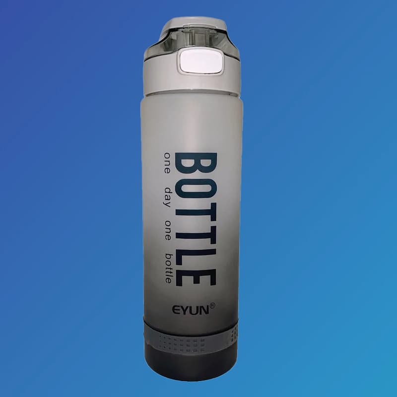 قمقمه ورزشی Eyun مدل BOTTLE یک لیتری | درب قفلی، بدون نشتی و BPA Free — تصویر ۴