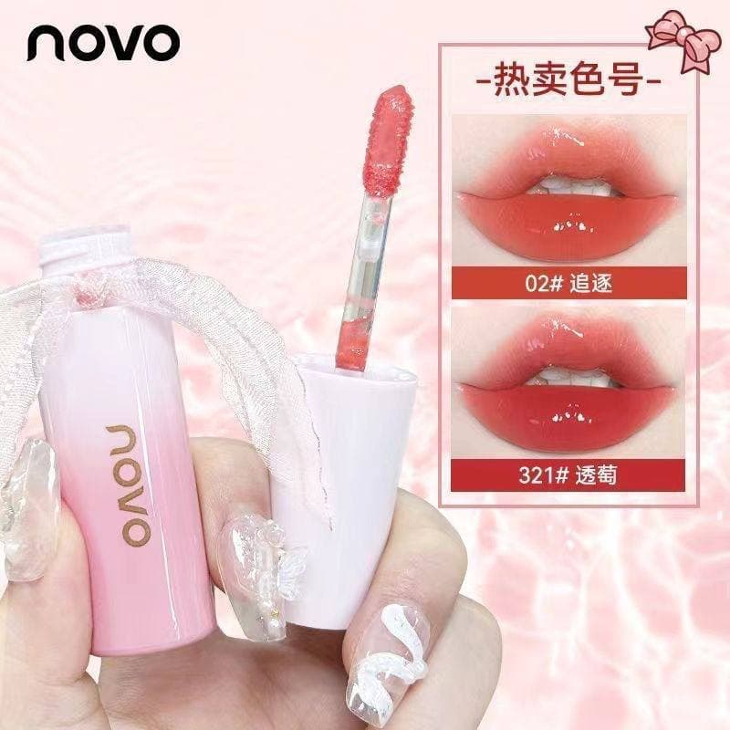 رژ خیس پاپیون دار Novo — تصویر ۲