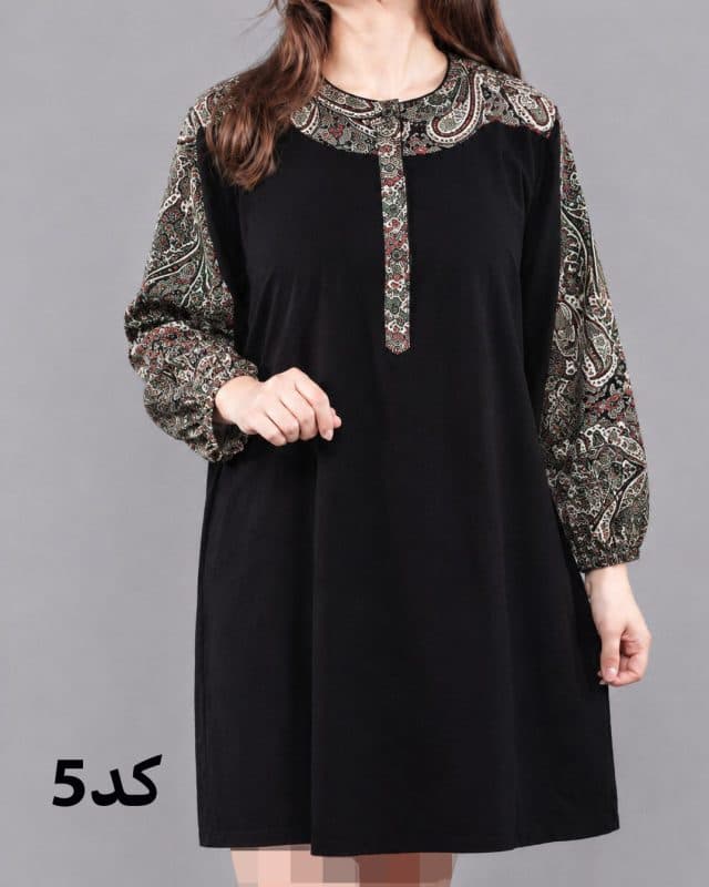 تونیک زنانه طرح اندونزی سایزبزرگ 7630 — تصویر ۱۰