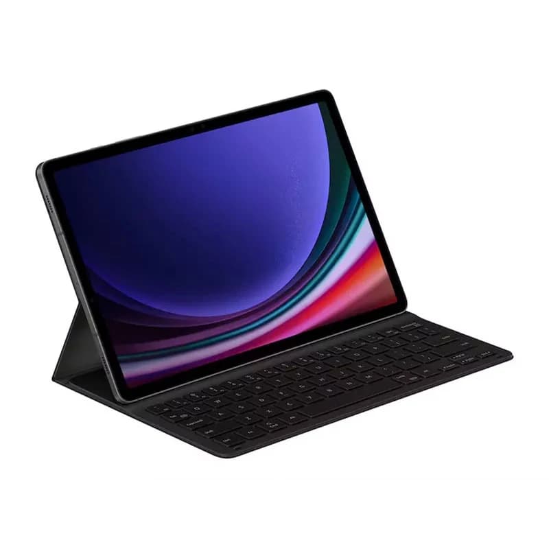 کیف کلاسوری کیبورد دار سامسونگ مدل Book Cover EF-DX715 مناسب برای تبلت سامسونگ Galaxy Tab S9 / S9 5G / S9 FE / S9 FE 5G — تصویر ۶
