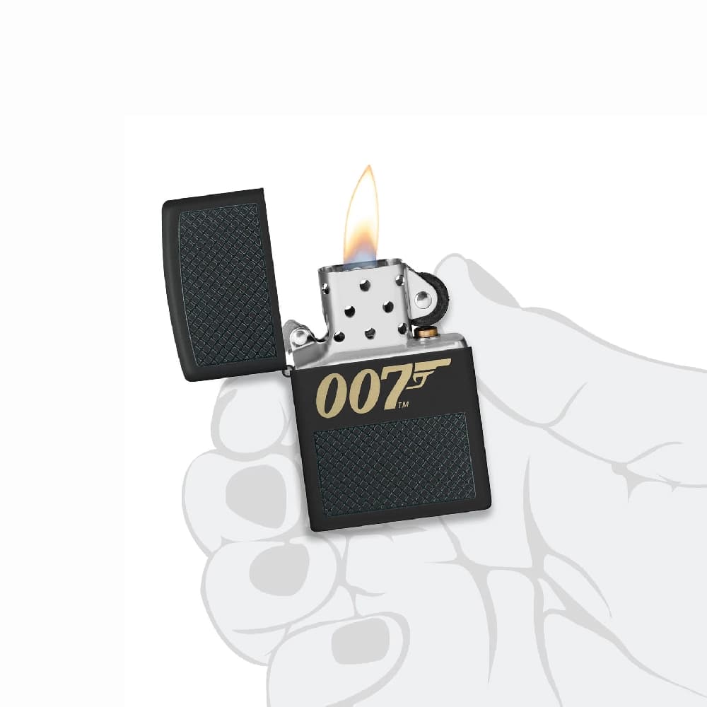 فندک زیپو مدل Bound BT 007 GUN LOGO کد 46297 — تصویر ۳