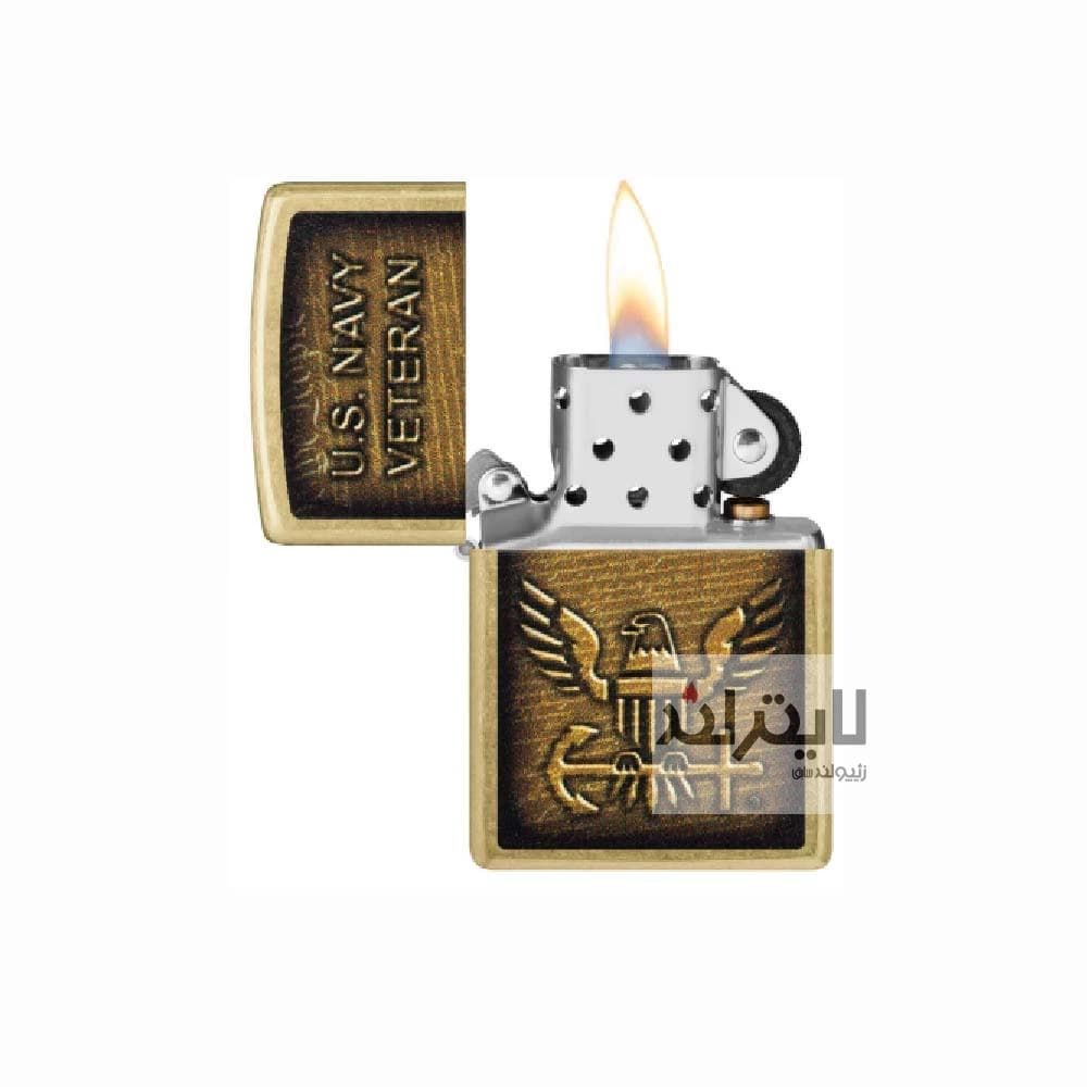 فندک زیپو مدل United States Navy® Veteran Design کد 46489 — تصویر ۲