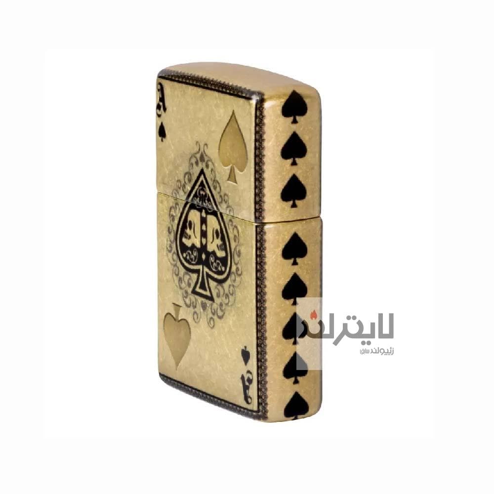 فندک زیپو مدل Ace of Skulls کد 46388 — تصویر ۴