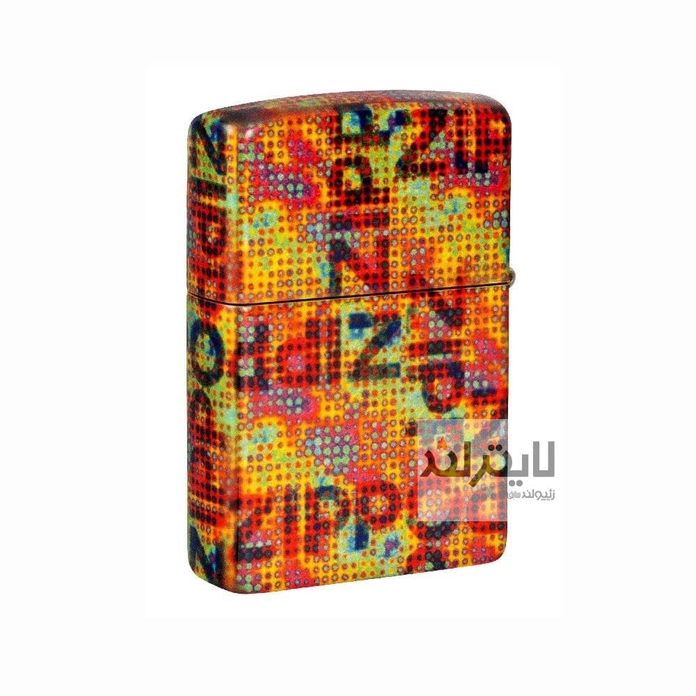 فندک زیپو مدل Pixel Fusion Design کد 46386 — تصویر ۱۱