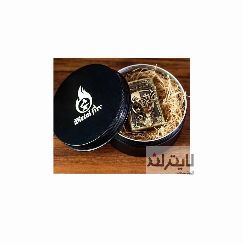 فندک زیپو مدل Embossed Deer Design Armor — تصویر ۱۲