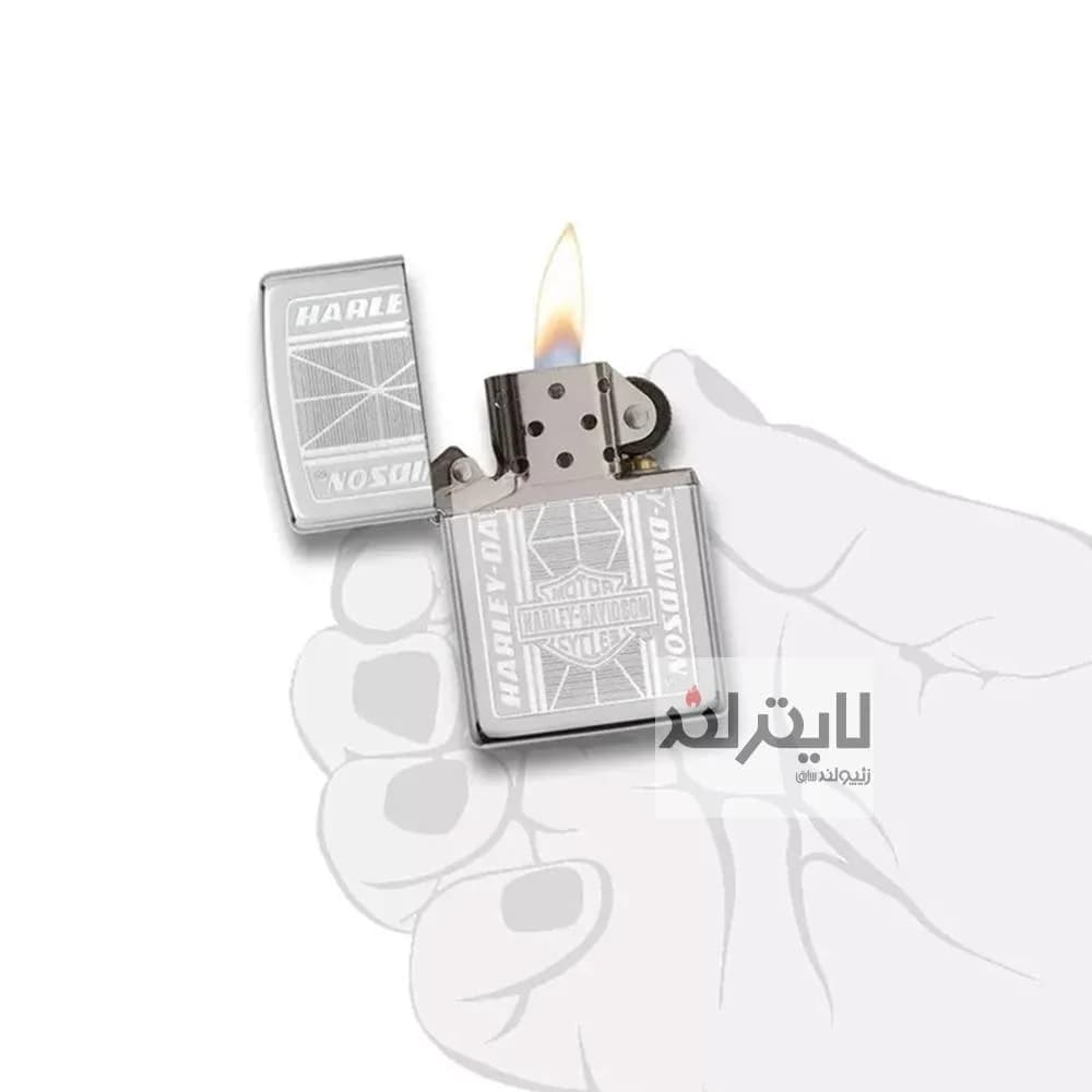 فندک زیپو مدل Harley-Davidson کد 29655 — تصویر ۷