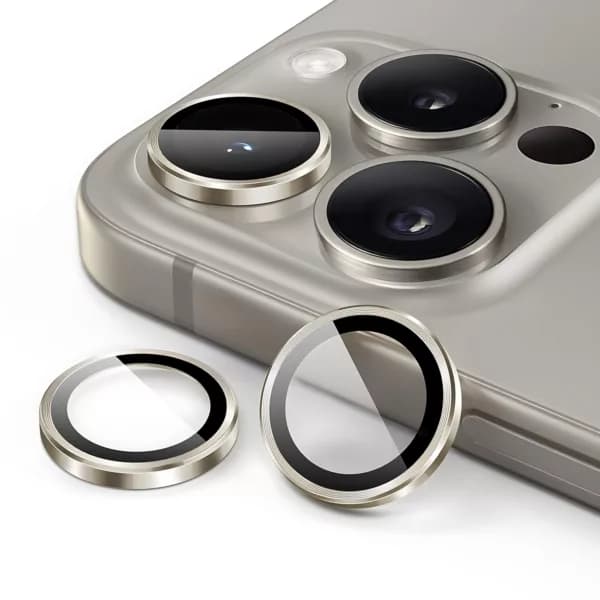 محافظ لنز دوربین اسپیگن مدل EZ Fit Optik Pro برای تیتانیومی iPhone 16 Pro Max — تصویر ۳
