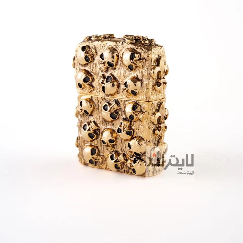 فندک زیپو مدل Metal Jacket Skull GII 1200 — تصویر ۶