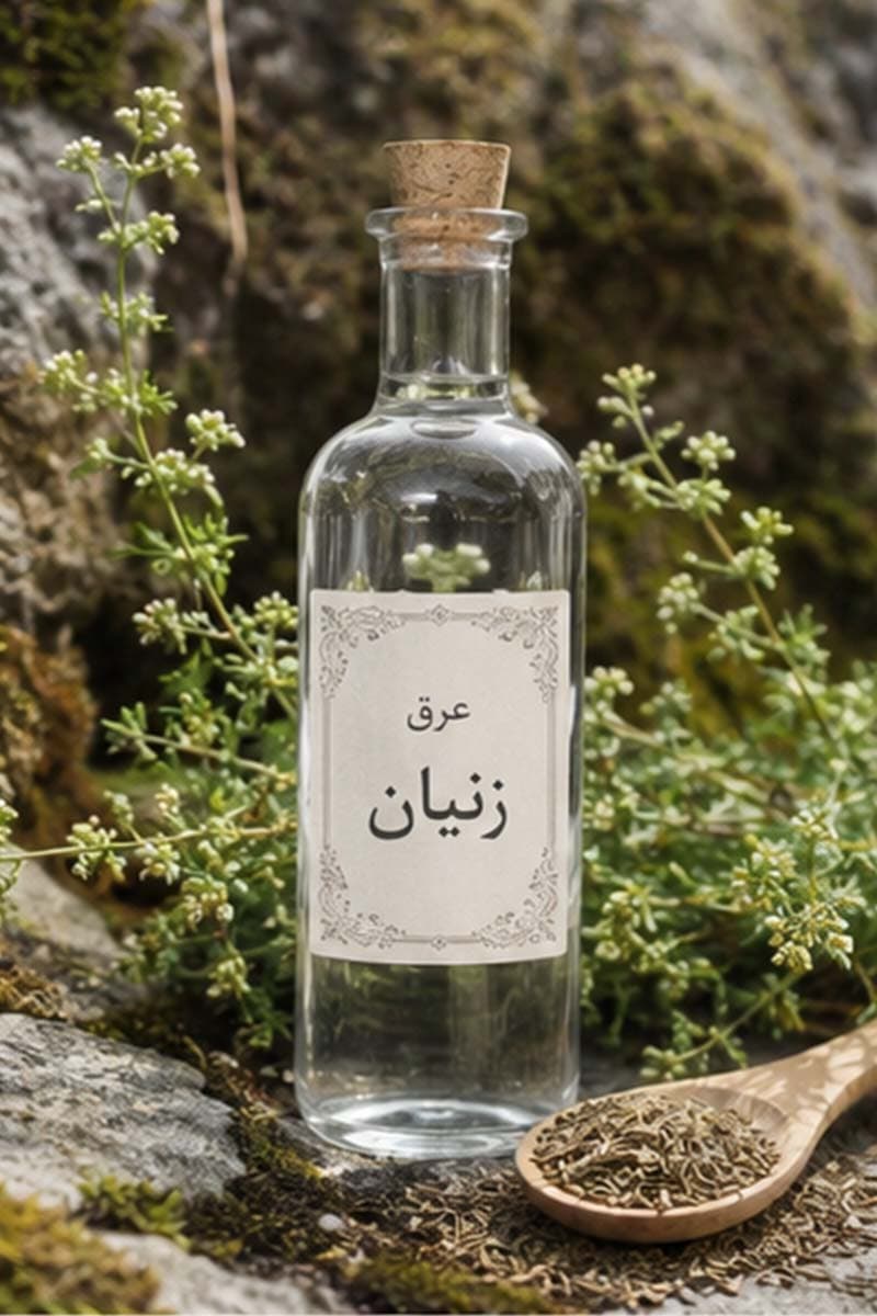 عرق زنیان طبیعی 1 لیتری