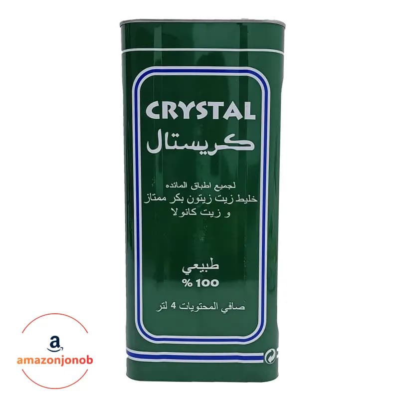 روغن زیتون فرابکر کریستال Crystal حجم 4 لیتری (اسپانیایی) — تصویر ۲