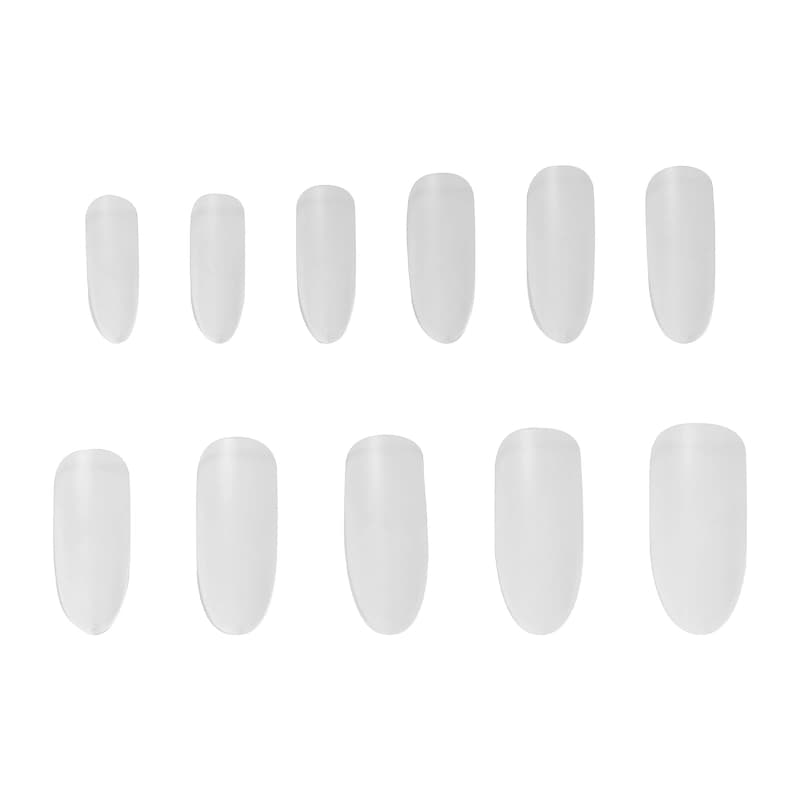 تیپ ژلیکس ناخن آنجل گلد مدل Oval Medium (بیضی متوسط) — تصویر ۲