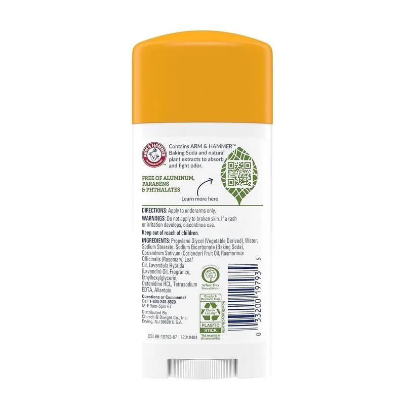 ژل دئودورانت Essentials آرم اند همر ARM & HAMMER — تصویر ۸