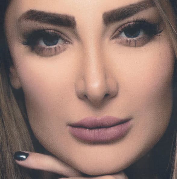 لنز رنگی فصلی Morning Festival Blue Tone 3