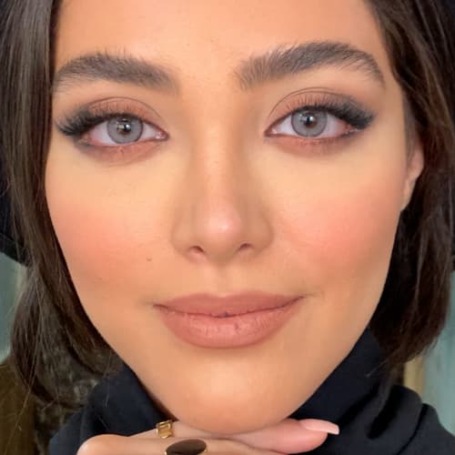 لنز طبی رنگی میستی گری شیخ (Sheikh Beauty misty gray) — تصویر ۳